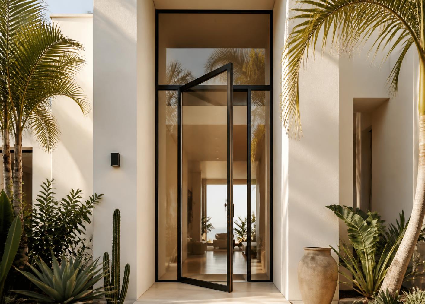 Impact door systems